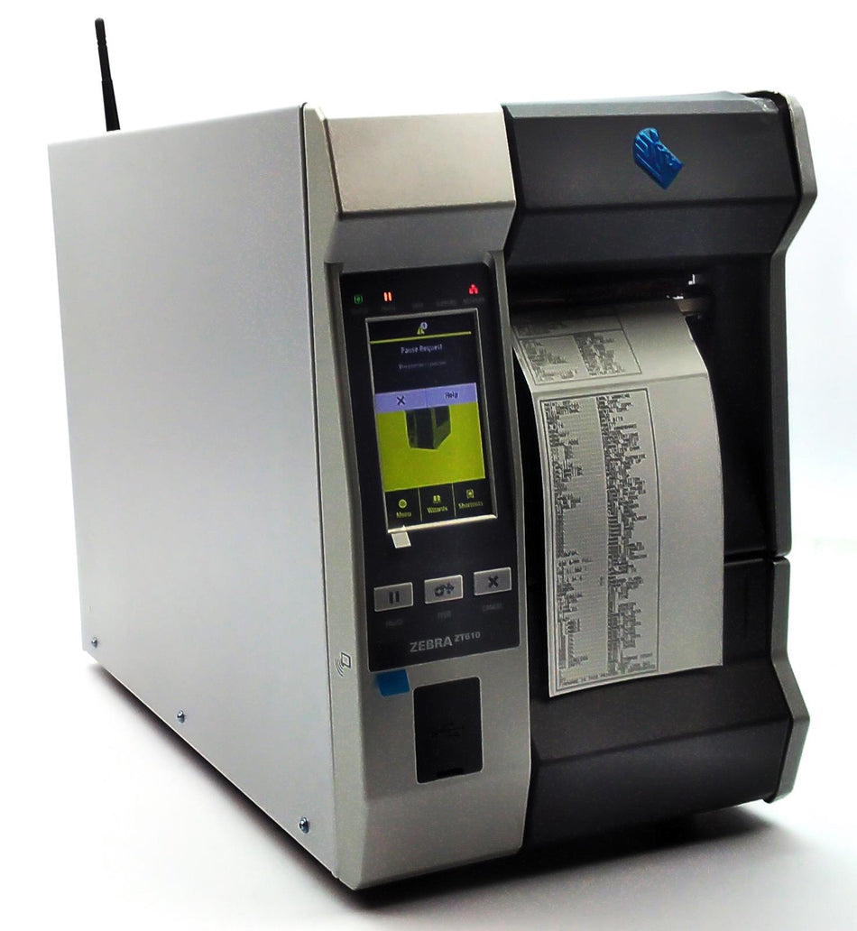 Zebra ZT610 Industrial Thermal Transfer Barcode Printer Wi-Fi ZT61042-T01A100Z