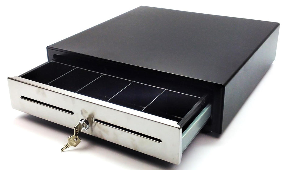 APG Vasario Series 5 x 5 Till Cash Drawer Stainless Steel Front VBS554A-BL1616