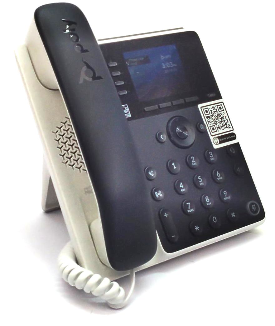 Poly HP Edge E220 IP Phone Conference Ring Central Bluetooth 2201-86990-101