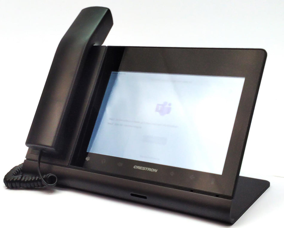 Crestron Flex 8" Audio Desk Phone with Handset for Microsoft Teams UC-P8-T-HS