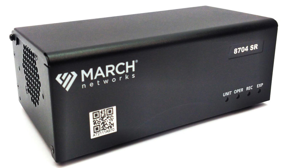 March Networks 8704 SR Hybrid Surveillance Recorder NVR 4 Channel 39071-116