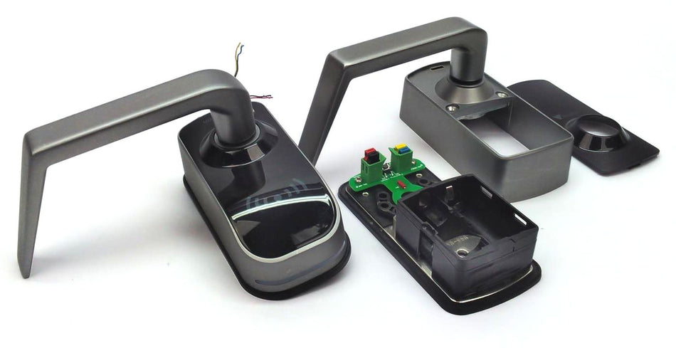 Paxton PaxLock Pro Latch Eclipse Electromechanical Door Lock Handle 900-635BL-US