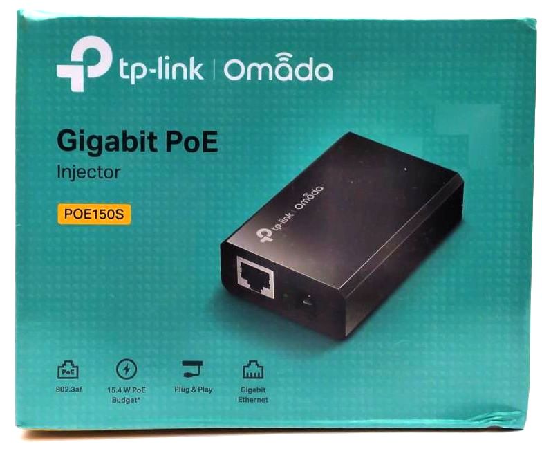 TP-link Omada POE150S Gigabit Power over Ethernet Injector 0160600262