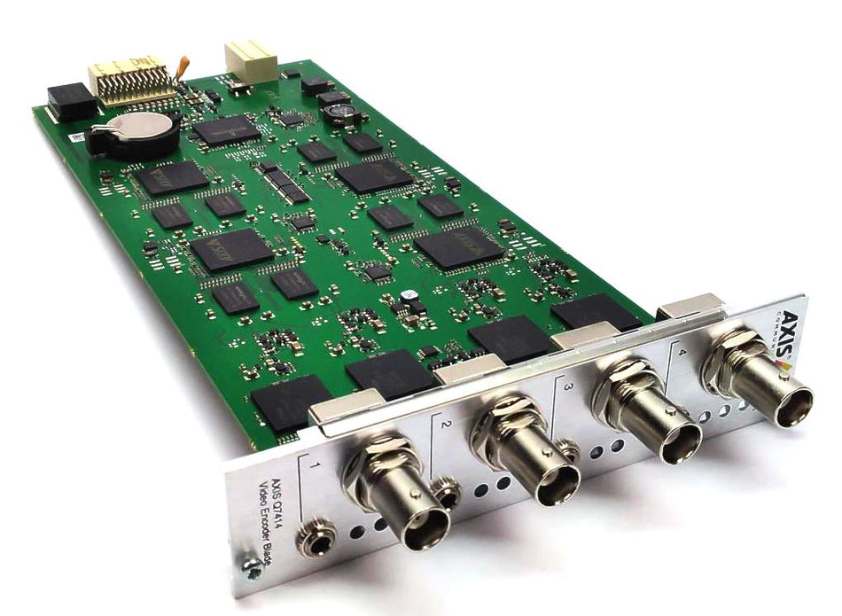 Axis Q7414 Video Encoder Blade 4Channel Multiple H.264 Streams 0354-001-01 OEM