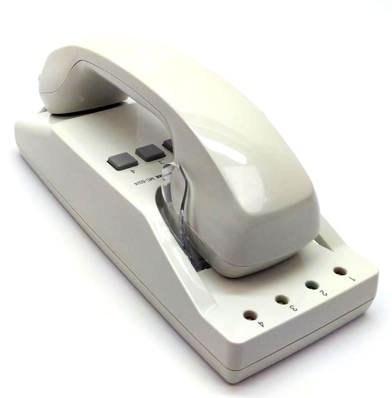 Aiphone MC-60/4A Handset Intercom Station 4 Line Paging System Wall Mountable