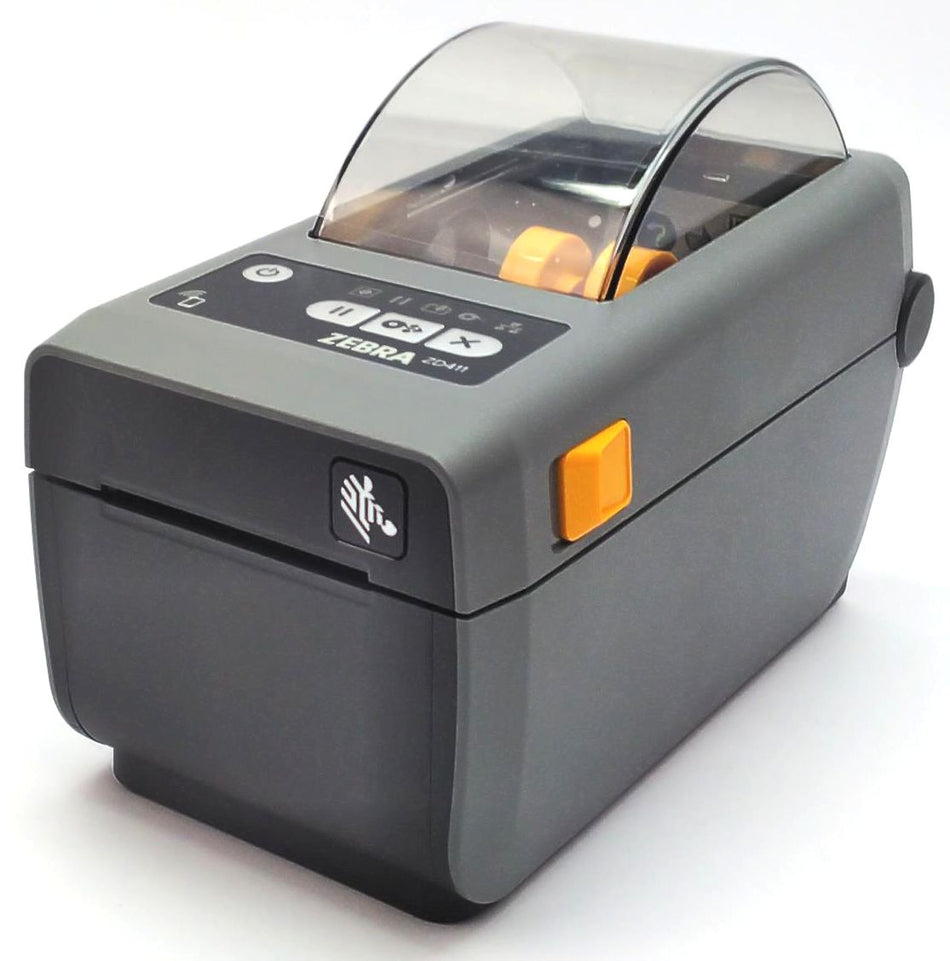 Zebra ZD411 Barcode Label Printer Thermal Wireless Bluetooth ZD4A022-D01W01EZ