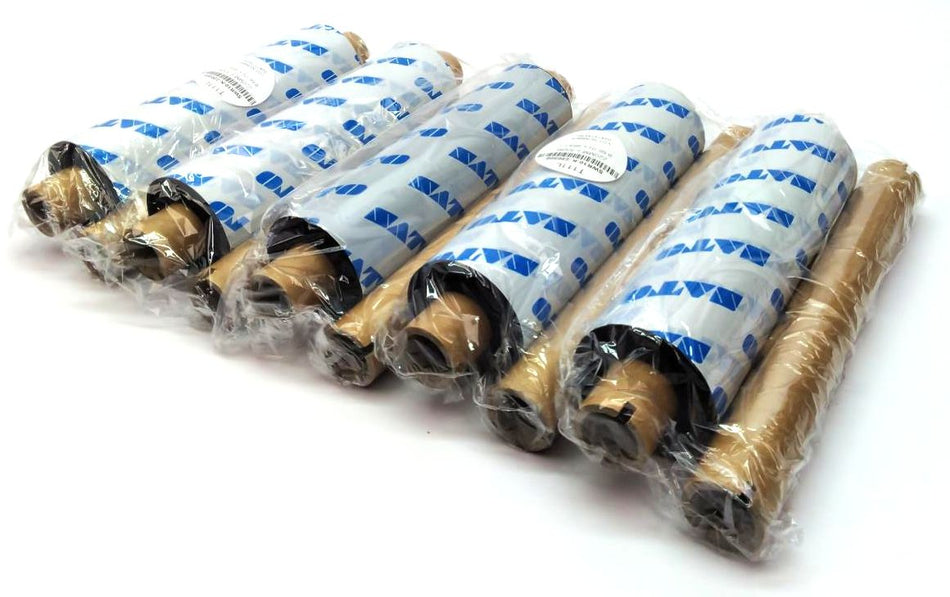 SATO 8.66" x 984' T111L Wax Resin Ribbons Black SWR10-K-220300 Genuine - 5 Rolls