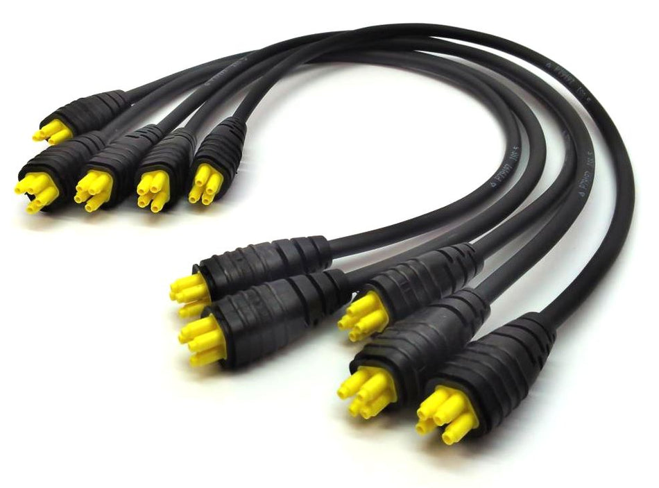 Electric Wheelchairs Power Cable Male to Male IPG-SA77525L05 0.5M - 5 Pack