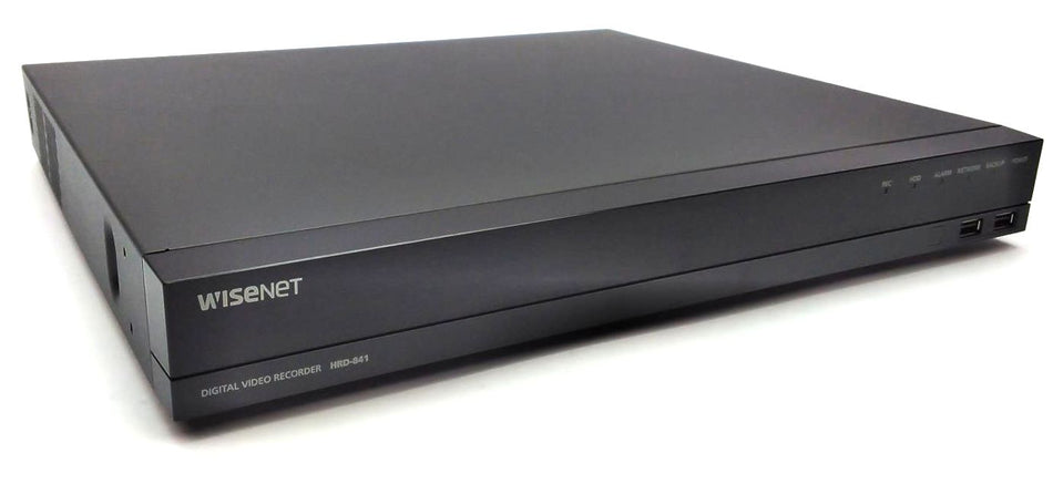 Wisenet Hanwha Techwin HRD-841 Digital Video Recorder Analog HD 8 Channel 4TB