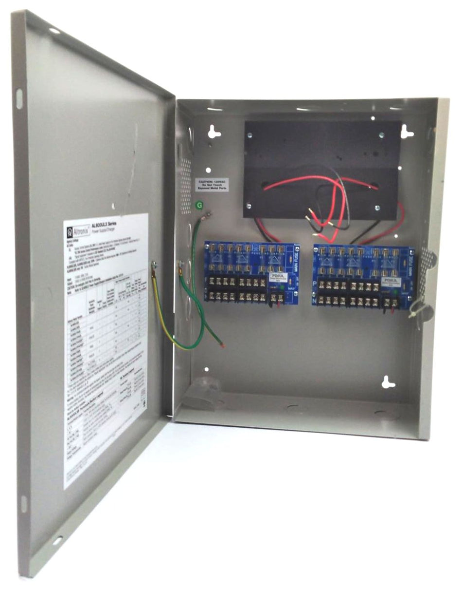 Altronix AL600ULXPD16 Power Supply Wall Mount Enclosure 12VDC or 24VDC @ 6A