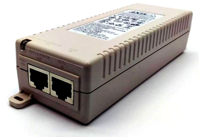 Axis T8120 Midspan Adapter PoE Injector 5026-001-01 15W 0.35A 48VDC Genuine