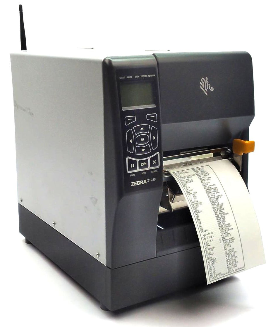 Zebra ZT230 Industrial Barcode Printer Wireless Wi-Fi USB ZT23042-T31A00FZ