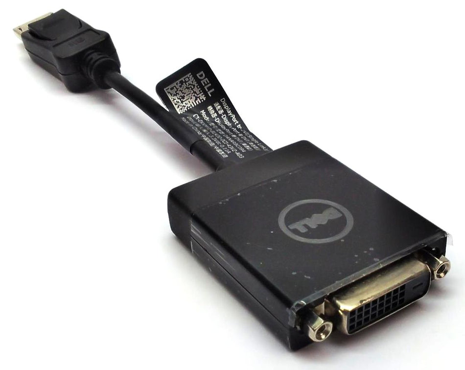 Dell DisplayPort to DVI Single Link Cable 7" Genuine OEM DANARBC084