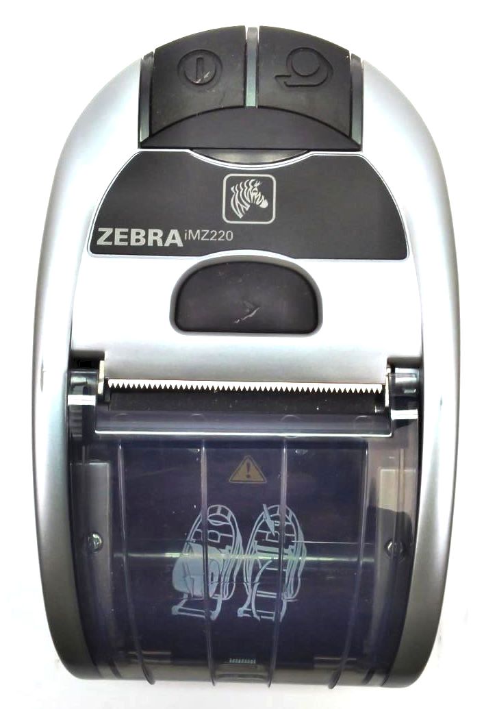 Zebra iMZ220 Receipt Printer Direct Thermal Portable Bluetooth M2I-0UB00010-00