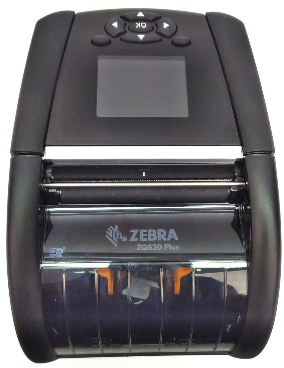 Zebra ZQ620 Plus Receipt Printer Wireless Bluetooth Wi-Fi ZQ62-AUWA004-00