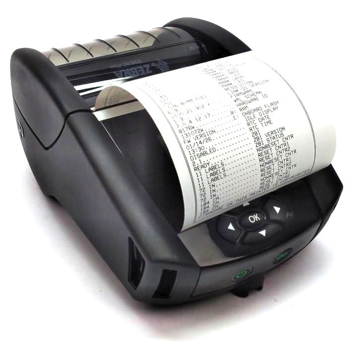 Zebra ZQ620 Plus Receipt Printer Wireless Bluetooth Wi-Fi ZQ62-AUWA004-00