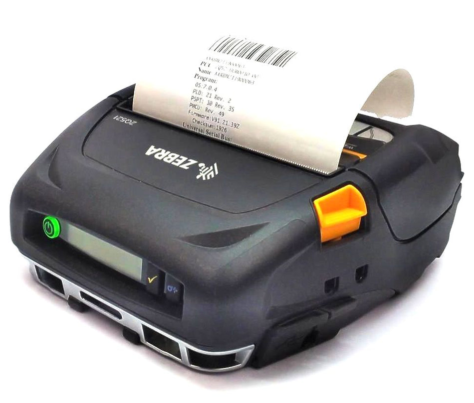 Zebra ZQ521 Receipt Printer Mobile Wireless Bluetooth Wi-Fi ZQ52-BUW0010-00