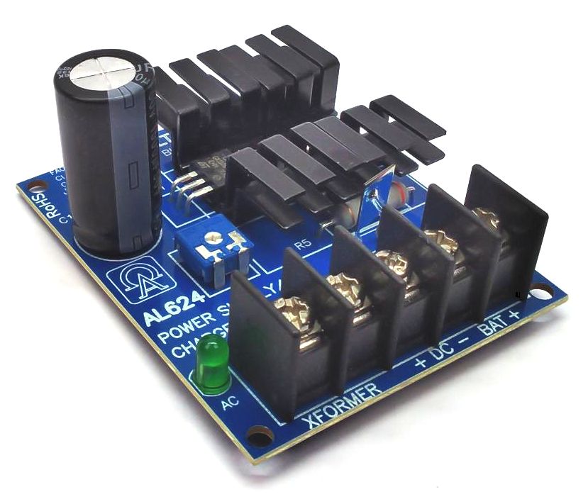 Altronix AL624 Linear Power Supply Charger 6VDC 12VDC @ 1.2amp 24VDC 0.75amp