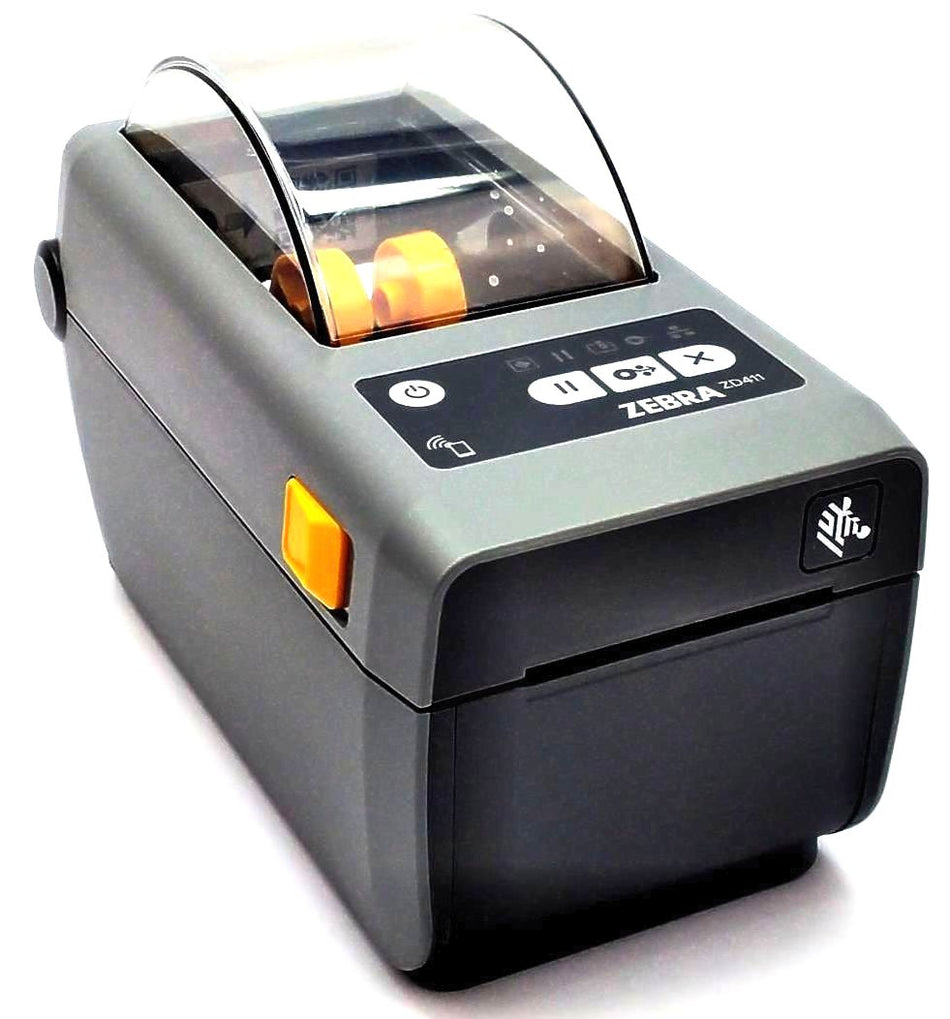 Zebra ZD411 Barcode Label Printer Desktop Wireless Bluetooth ZD4A022-D01M00EZ