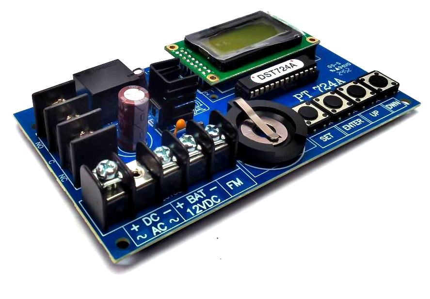 Altronix PT724A Annual Event Timer Board 365 Day 24 Hour 1 Channel LCD Display
