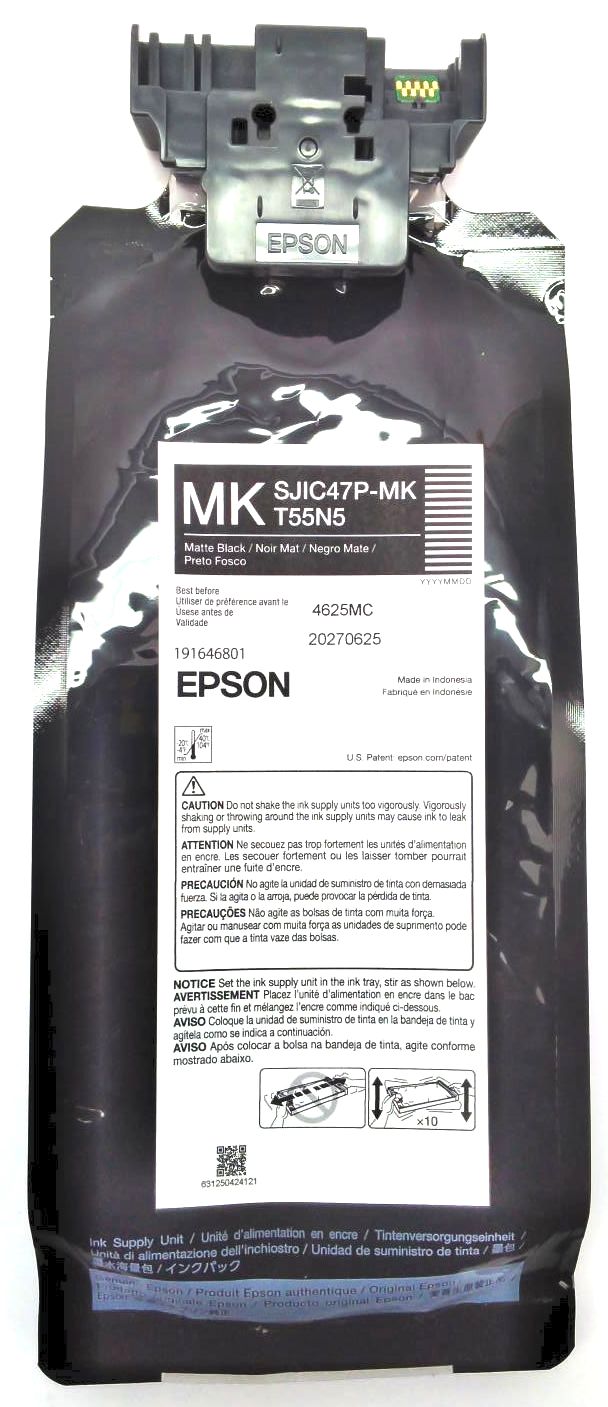 Epson CW-C8000u Ink Cartridge Matte Black 480ML SJIC47P-MK T55N5 Genuine OEM