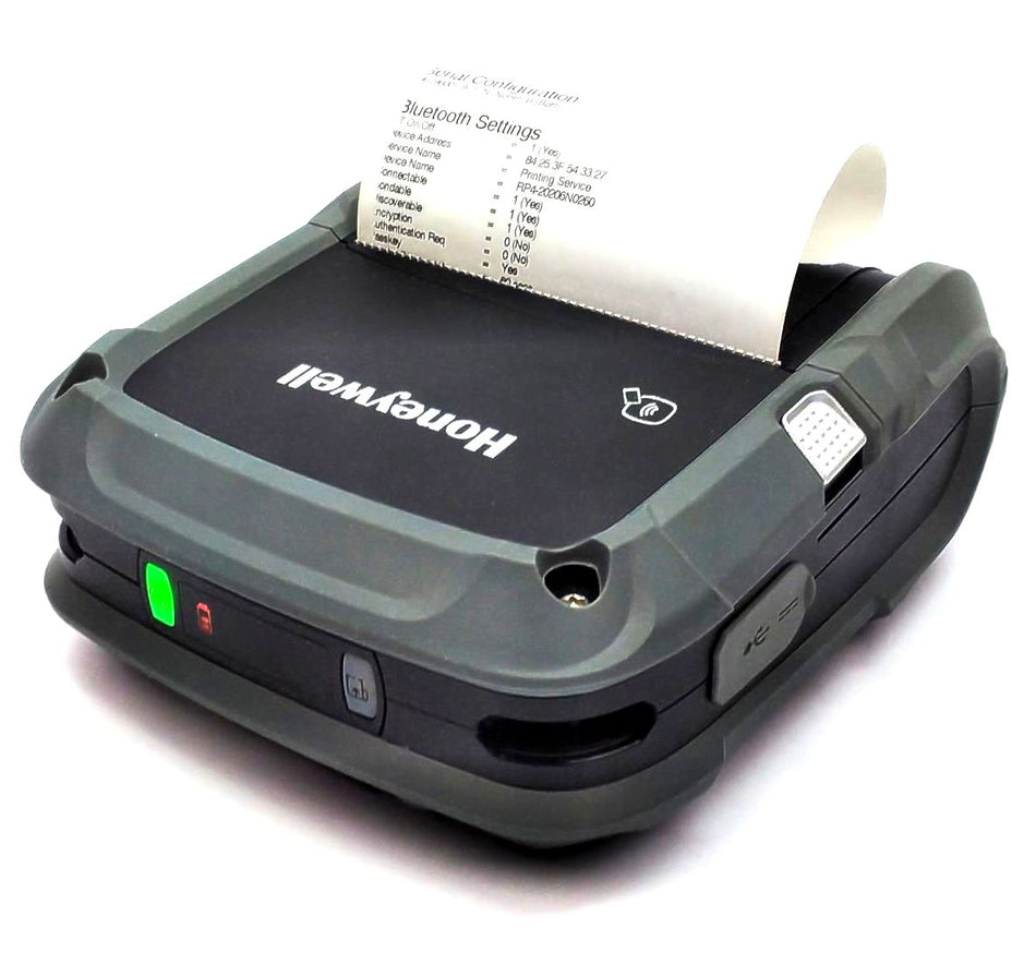 Honeywell RP4D Barcode Label Printer Thermal Wireless Bluetooth RP4A00N0C22