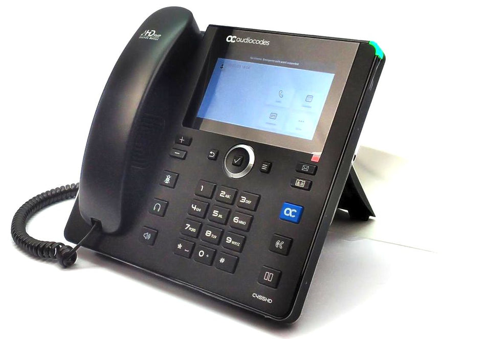 Audiocodes C455HD Office Business VOIP Phone Conference Speakerphone GGWV00767