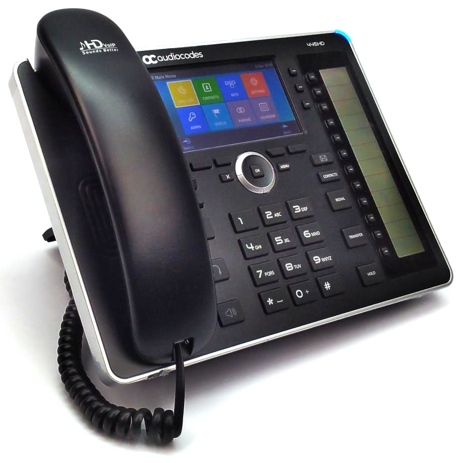 Audiocodes 445HD Office Business VOIP Phone Conference Speakerphone GGWV00724
