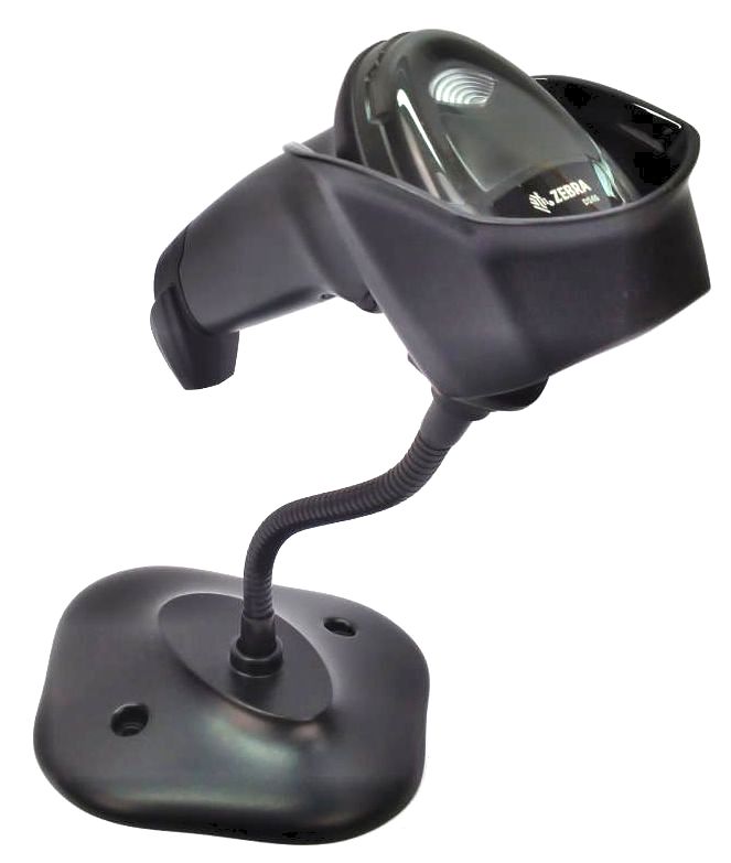 Zebra DS4608 Barcode Scanner Handheld DS4608-SR7U2100SGW with Gooseneck Stand