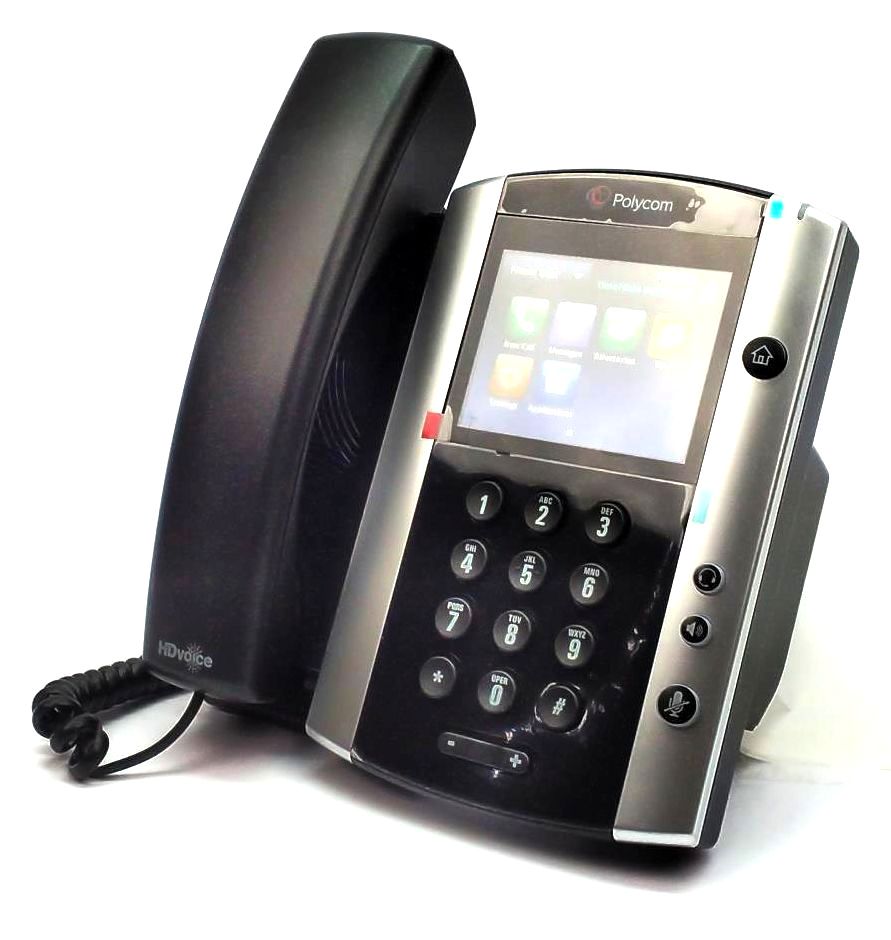 Polycom VVX 501 Business Media IP Phone Ringcentral PoE 12 Lines 2201-48500-001