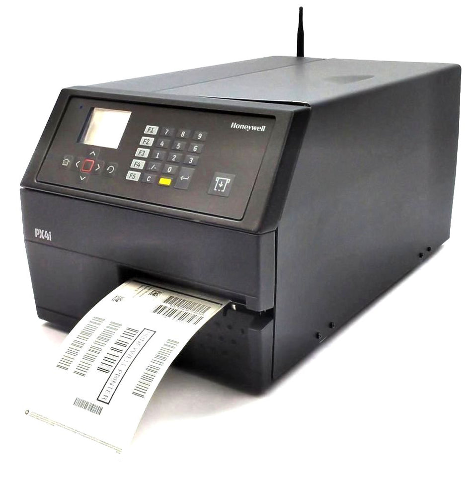 Honeywell PX4i Industrial Barcode Label Printer Wireless Wi-Fi PX4E020000000120