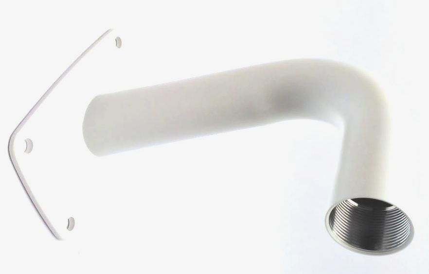 Hanwha Vision XNP-C6403 Gooseneck Wall Mount Bracket SBP-300WMW Genuine OEM