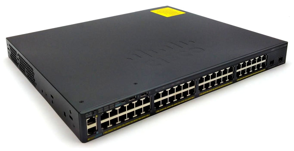 Cisco Catalyst WS-C2960X-48FPD-L Managed Ethernet Network Switch 48 Port