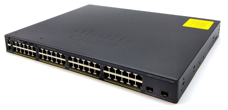 Cisco Catalyst WS-C2960X-48FPD-L Managed Ethernet Network Switch 48 Port