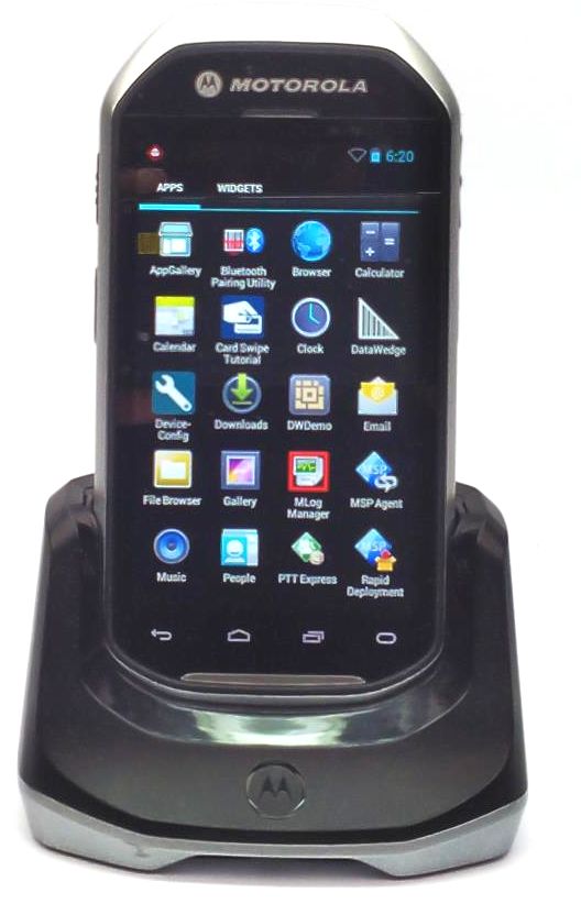Motorola MC40 Mobile Computer Handheld Scanner MC40N0-SCJ3R00 + Charging Dock