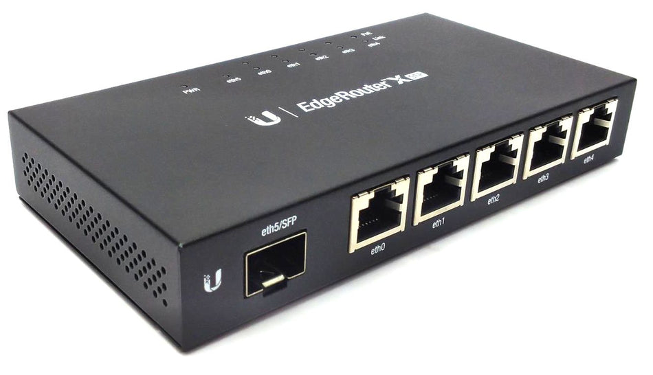 Ubiquiti EdgeRouter X SFP Gigabit Ethernet Router 5 Ports ER-X-SFP