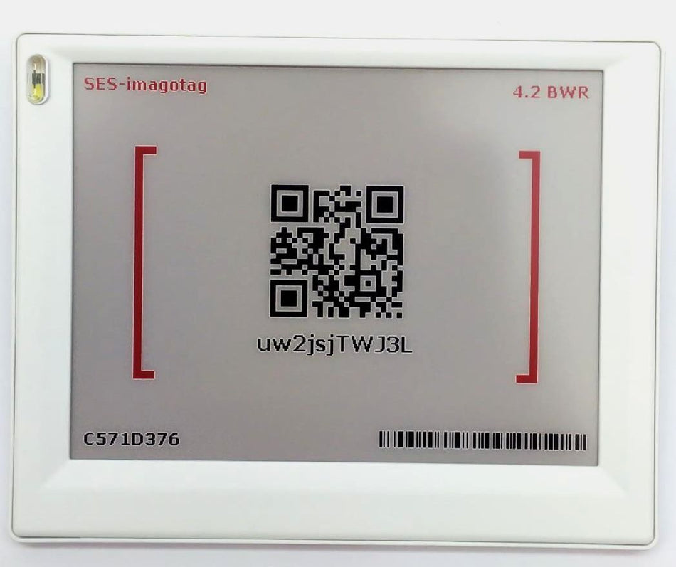 SES-Imagotag Vusion 4.2 BWR GU140 Electronic Shelf Label Digital Pack of 10