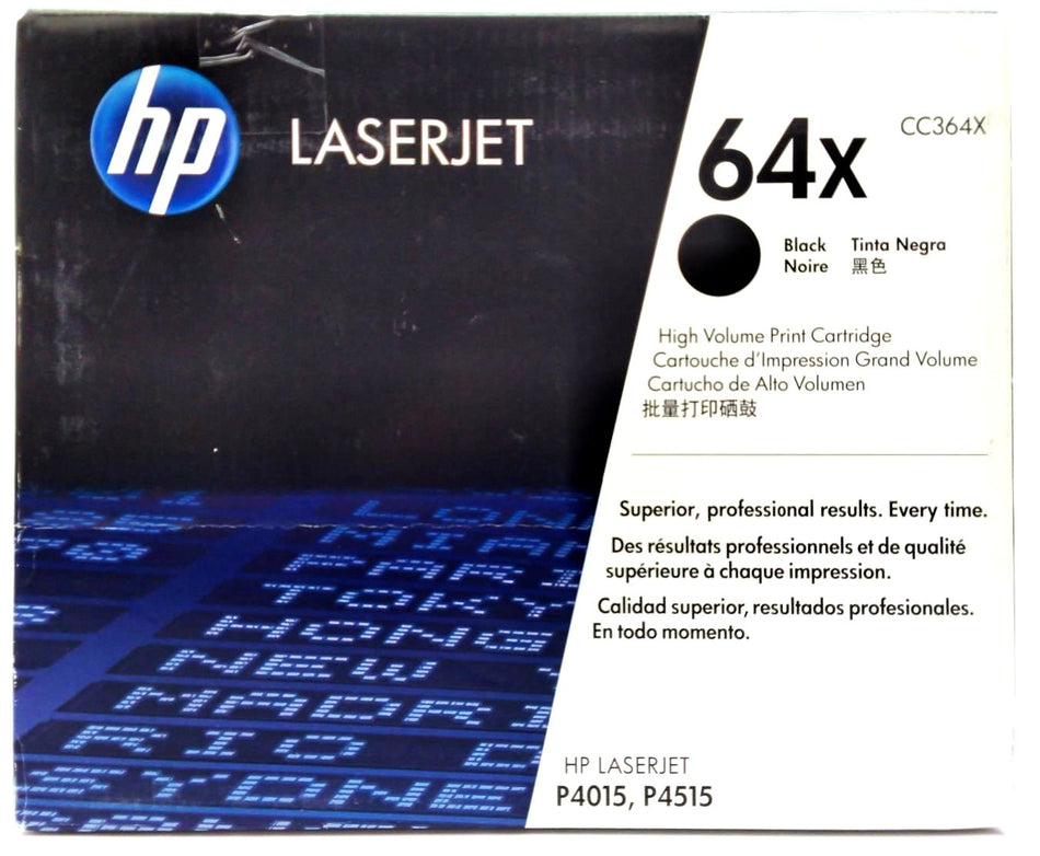 HP 64X LaserJet P4015 P4515 Toner Cartridge Black CC364X Genuine OEM