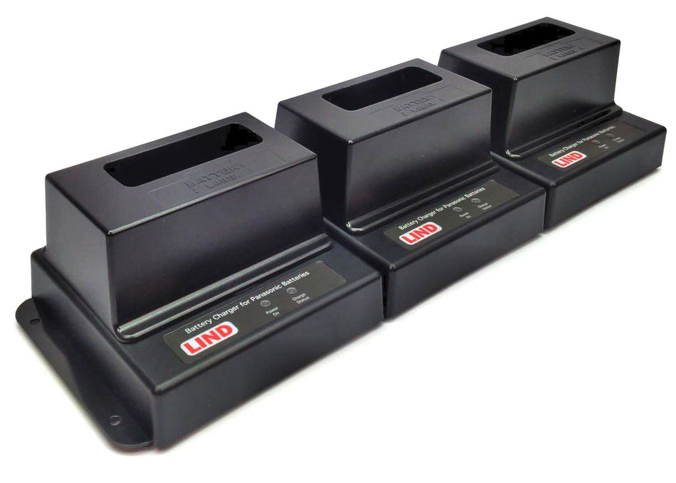 LIND Battery Charger for Panasonic Toughbook CF-C2  Triple-Bay CF-LND3BAYC2