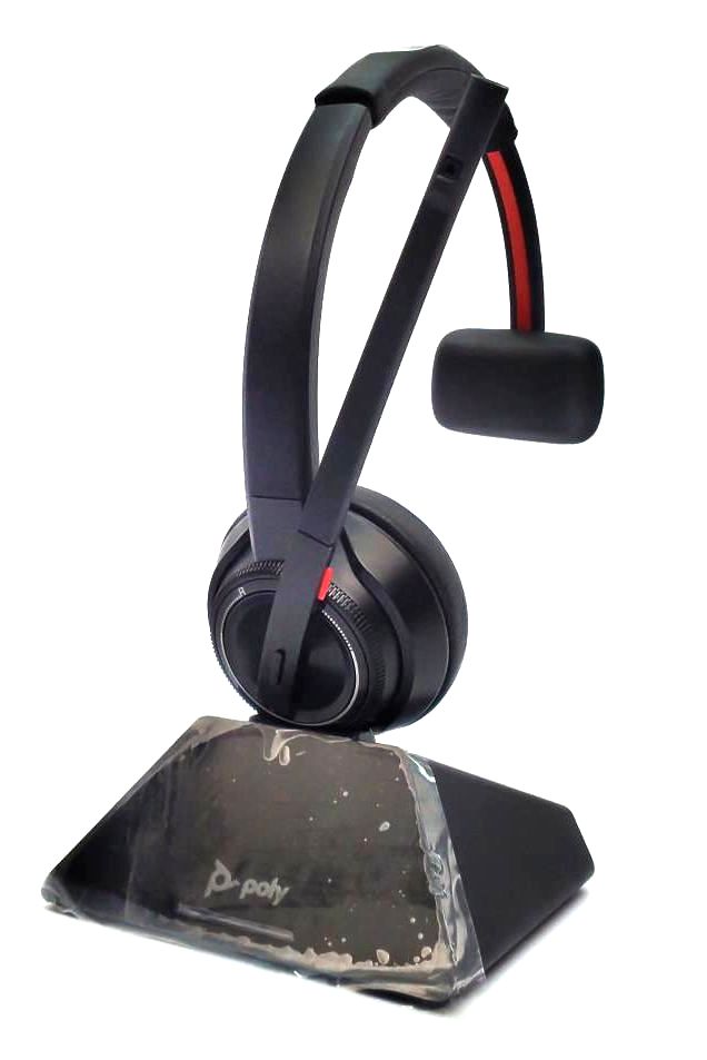 Poly Savi 8210 Office Wireless DECT Headset with Noise Canceling Mic W8210T