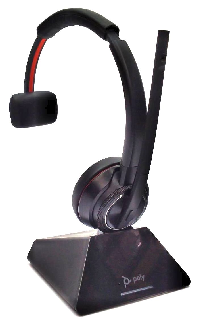 Poly HP W8210T DECT Headset Wireless Charging Cradle with Microphone
