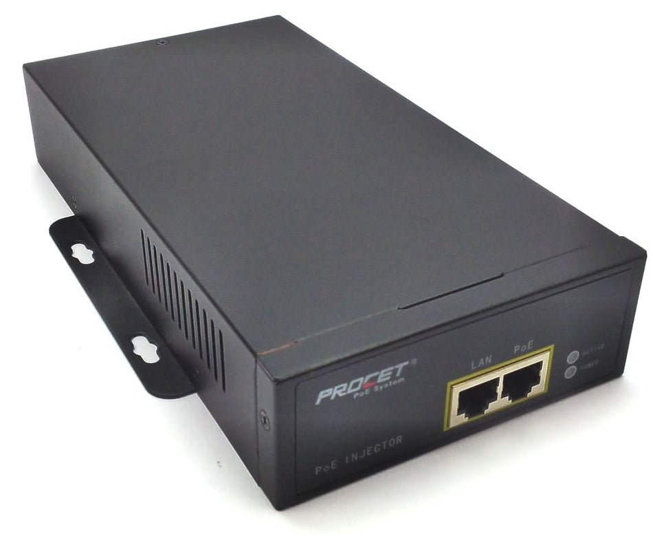 Procet AA02026 Gigabit Power Over Ethernet Injector 83W PT-PSE109GBRO-AH