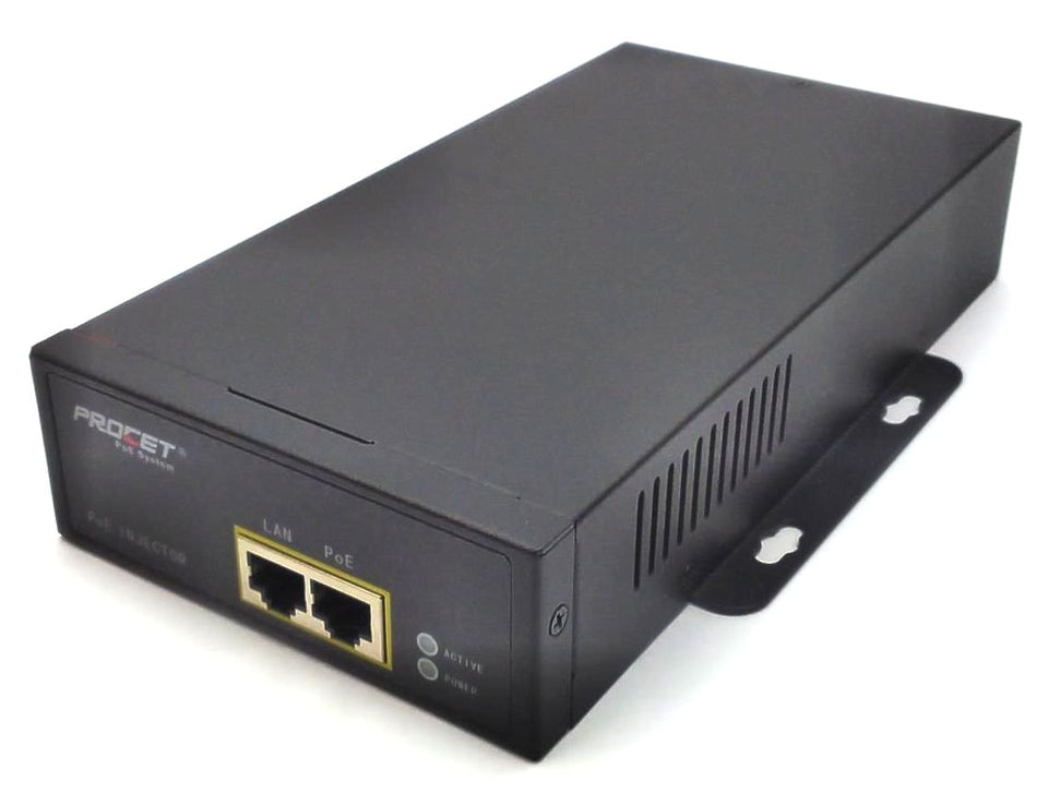 Procet AA02026 Gigabit Power Over Ethernet Injector 83W PT-PSE109GBRO-AH