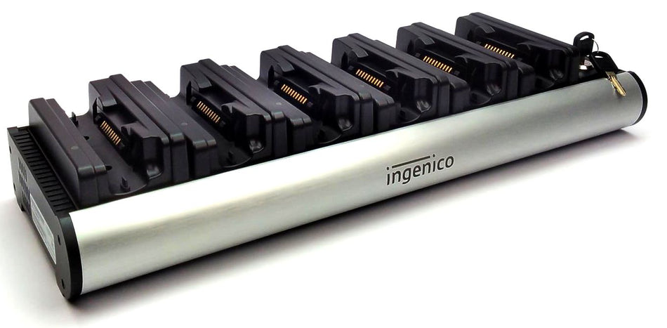 Ingenico Moby 70 M70 6 Bay Charging Dock IMS-GC-6B-M070-001 Genuine OEM
