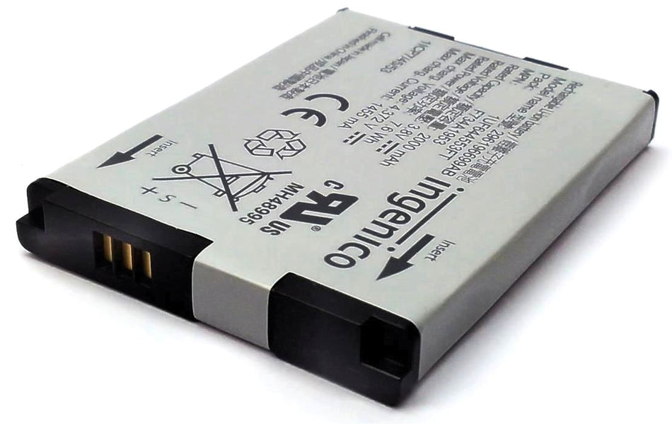 Ingenico iSMP4 Battery Credit Card Reader 2000mAh 3.8V 7.6WH F734A1953 Genuine