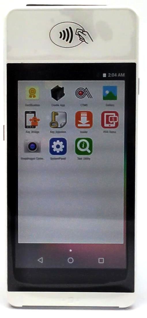 Castles SATURN1000-E Terminal Point of Sale Android Contactless 10503033