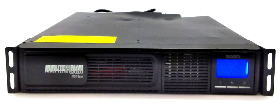 Minuteman PRO-RT UPS with 6 Battery Backup Surge Outlets 1500VA 1050W 90000917