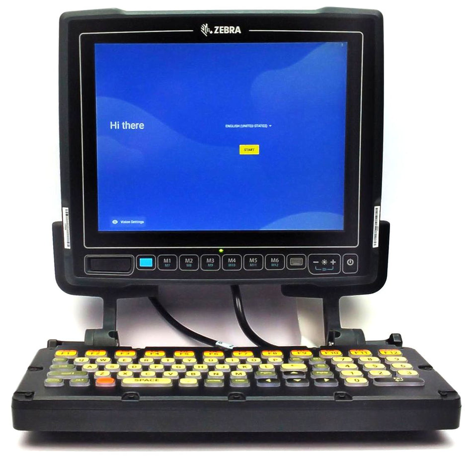 Zebra VC80X Data Terminal Vehicle Mounted Computer VC80X-10SSRAAABA-I + Keyboard