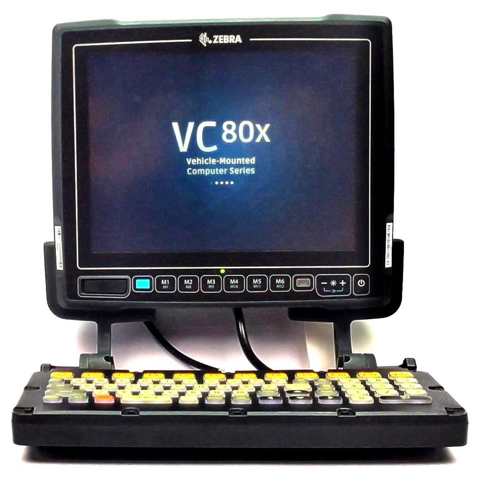 Zebra VC80X Data Terminal Vehicle Mounted Computer VC80X-10SSRAAABA-I + Keyboard