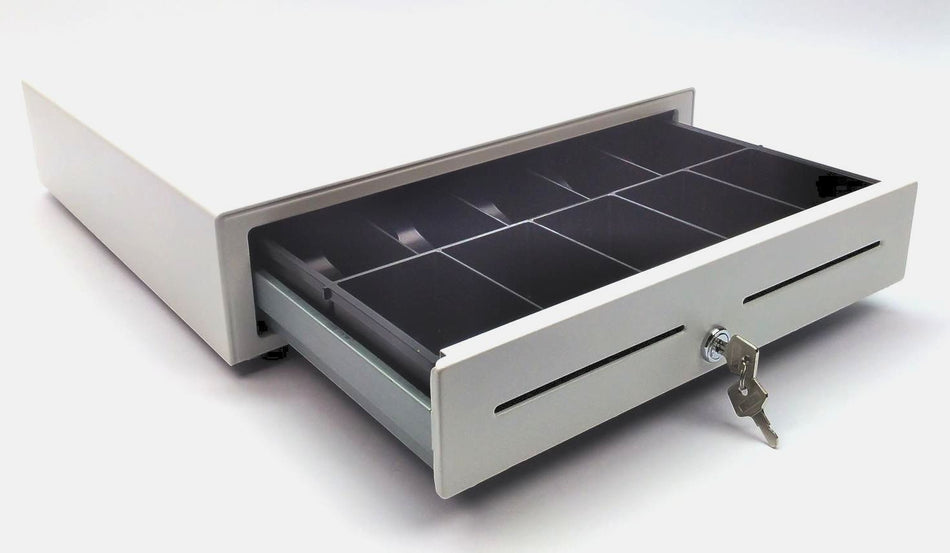APG Vasario Cash Drawer 5 Bill x 5 Coin Lockable VB579-TW1616 16.2" x 16.4"